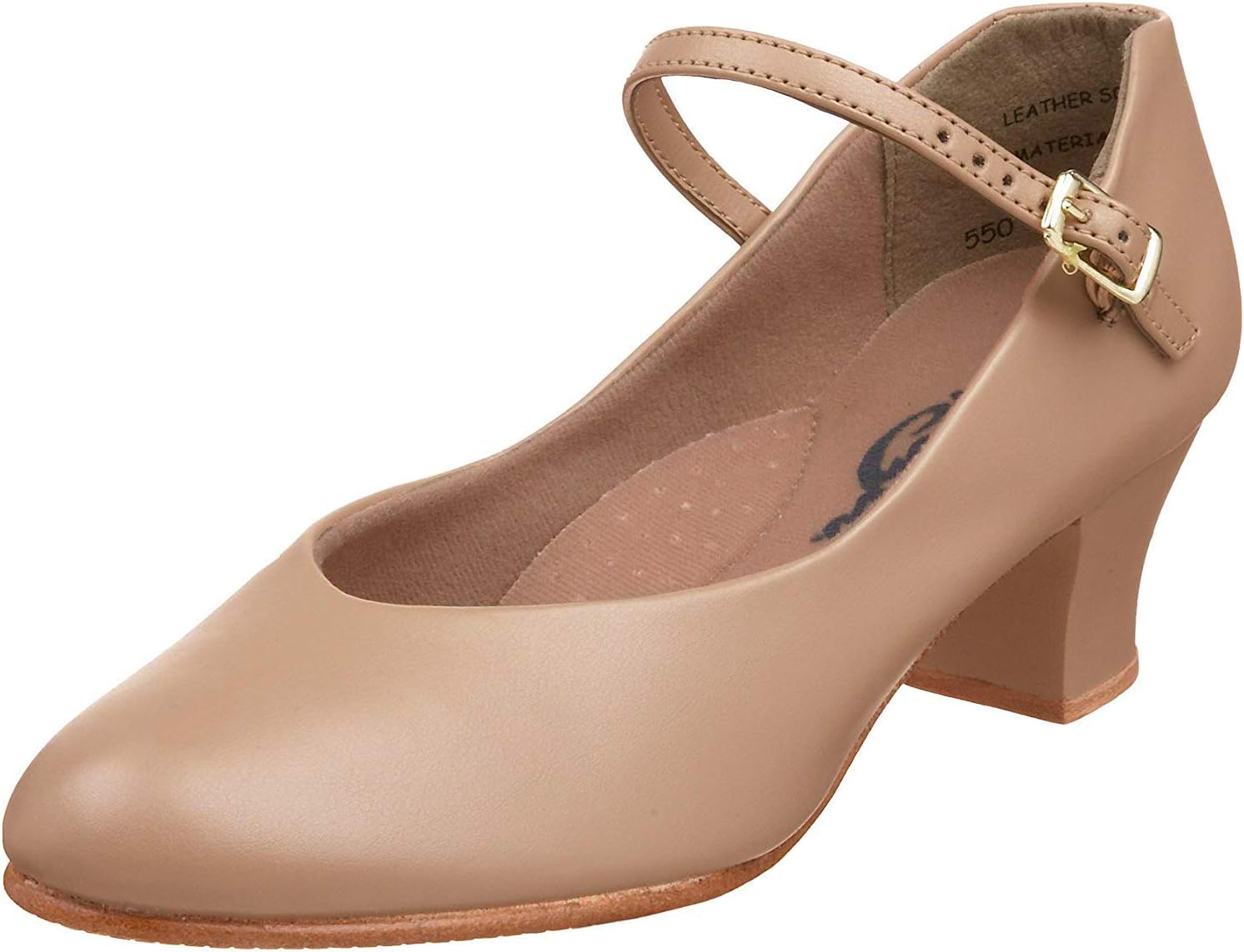 

Детские танцевальные туфли Capezio Junior Footlight для женского характера, Caramel