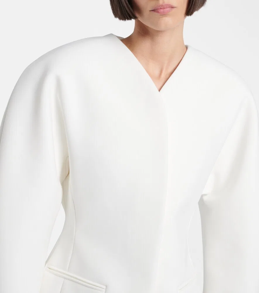 Куртка Овало Jacquemus, белый — фото 3