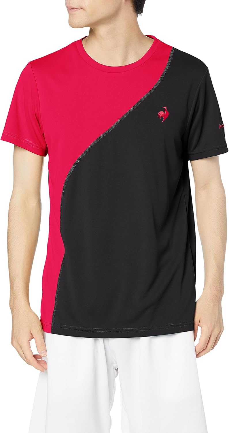 

Игровая футболка с коротким рукавом Cox Sportif, футболка с изменяющимся цветом, теннисная, защита от УФ-излучения (UPF 50+), солнцезащитный крем, Assime, официальная продукция JTA Le Coq Sportif