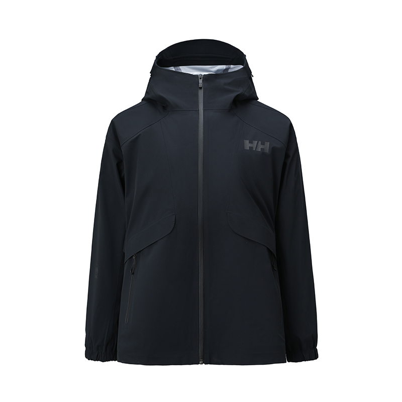 

HELLY HANSEN Ветровка женская для походов, Black