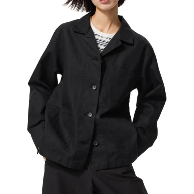 Куртка женские UNIQLO, черный