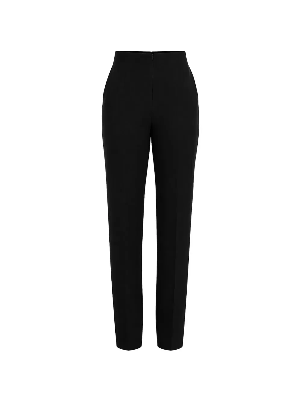 Брюки со скрытой застежкой EMPORIO ARMANI, черный