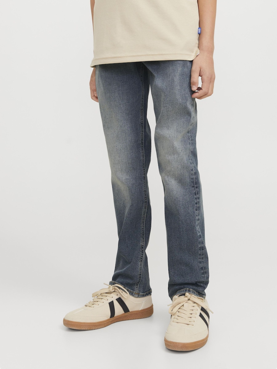 Обычные джинсы Jack & Jones Junior JJIClark JJOriginal, темно-синий — фото 3