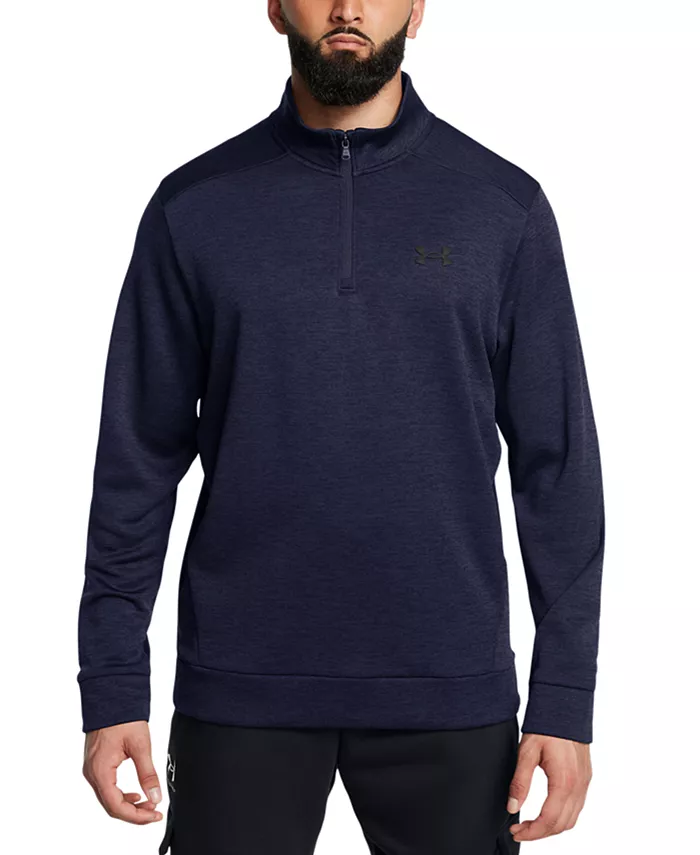 

Мужская толстовка Armour Fleece Twist с четверть-молнией Under Armour, синий
