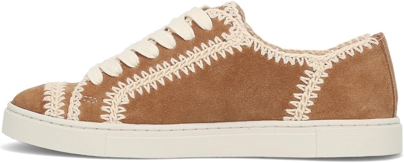 Кроссовки Frye Ivy Crochet Low Lace Sneaker, цвет Almond — фото 4