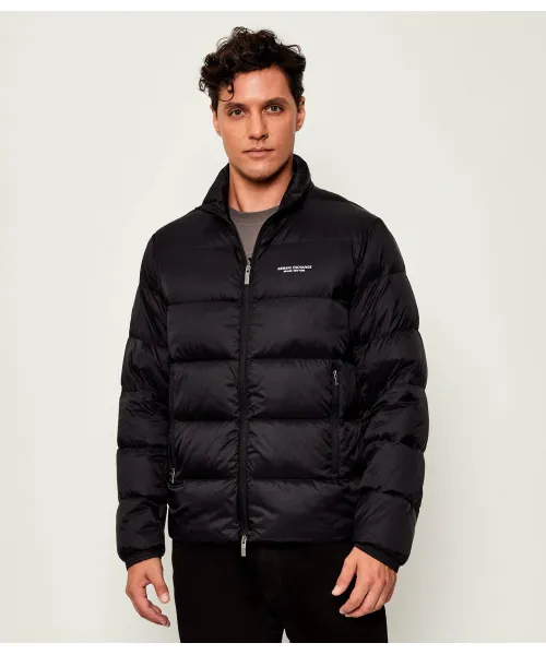 

Пуховик Regular fit Armani Exchange, черный