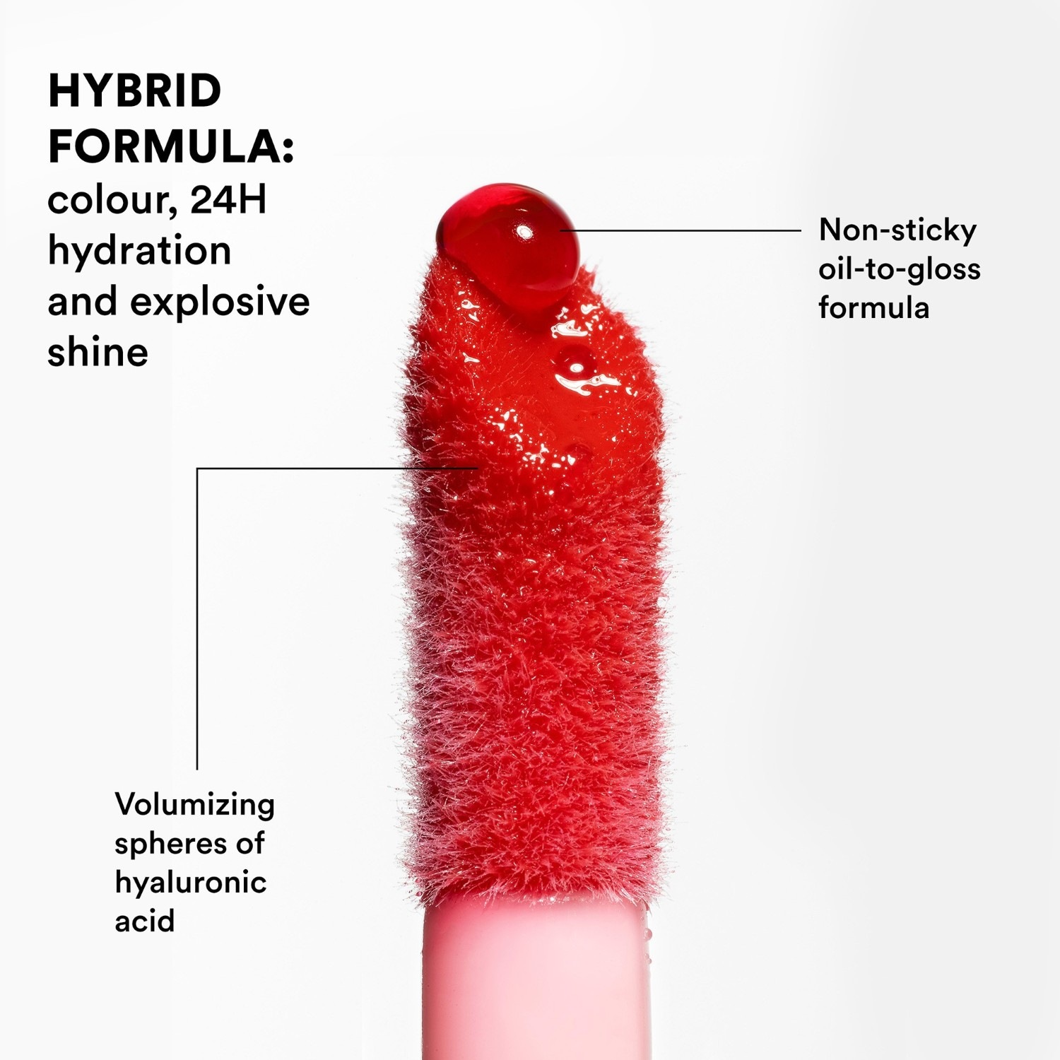 Бальзам для губ 3INA — Масло для губ the color lip oil , - 362 pink, объем, 4 мл — фото 3