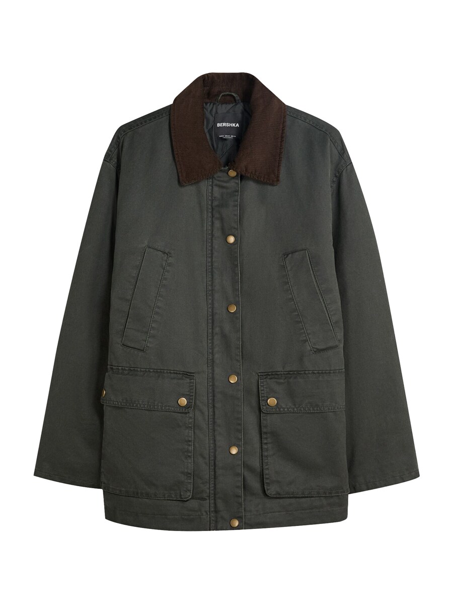 

Демисезонная куртка Bershka, Dark green