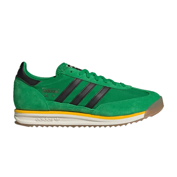 

Кроссовки adidas SL72 RS 'Green Black', зеленый