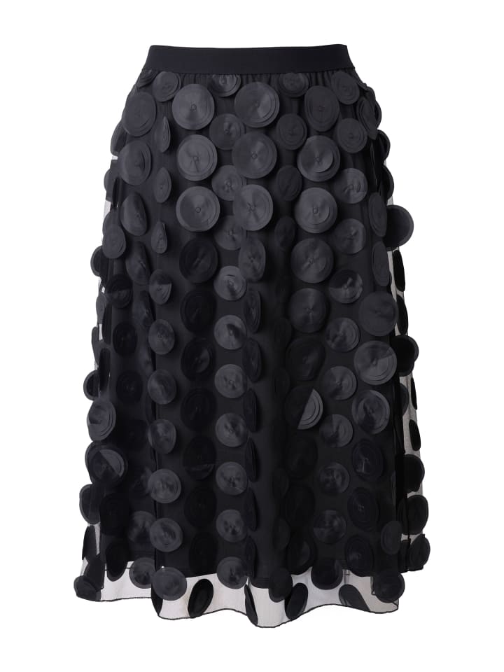 

Юбка до колена MIAMODA, черный