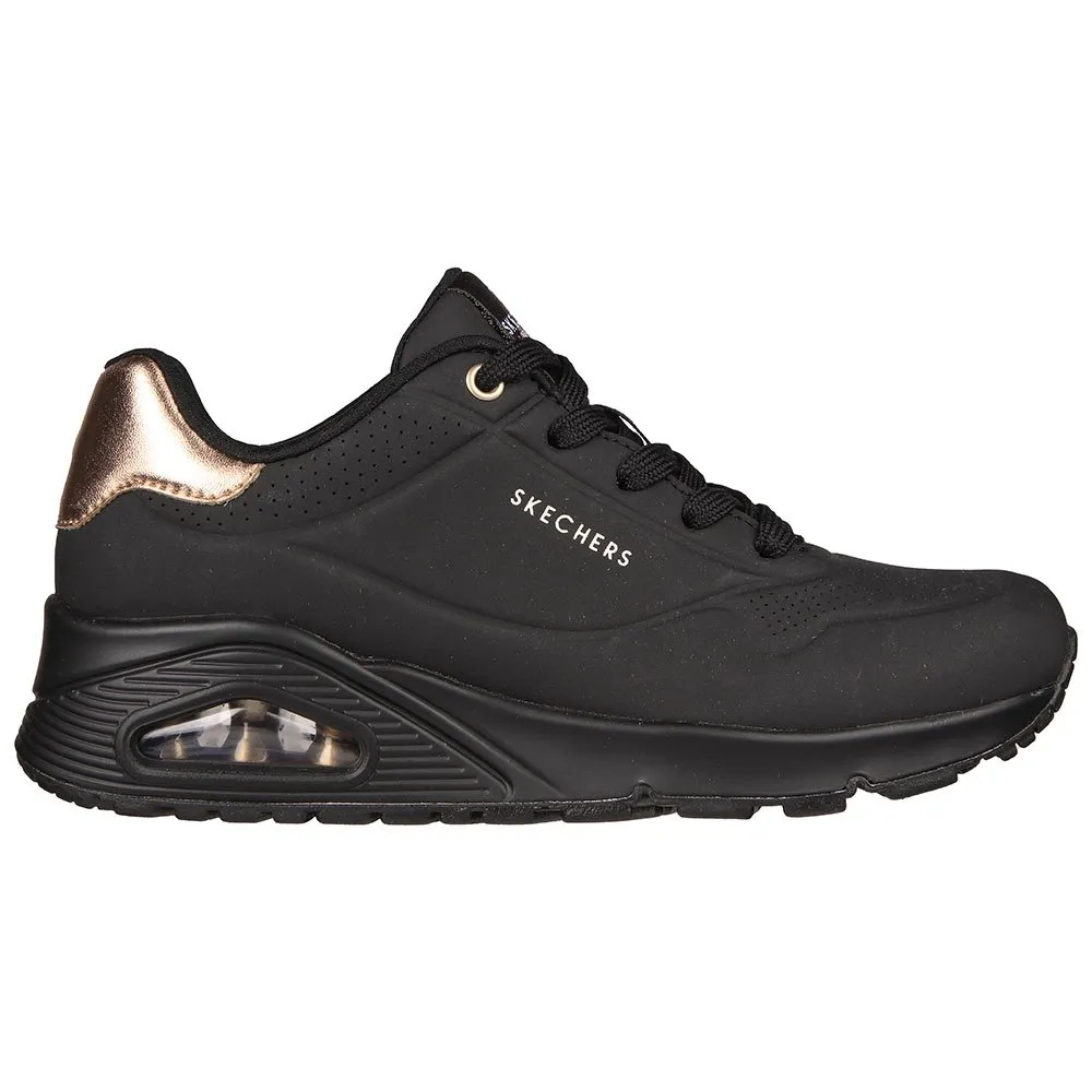Кроссовки Skechers Uno Golden Air, черный — фото 4