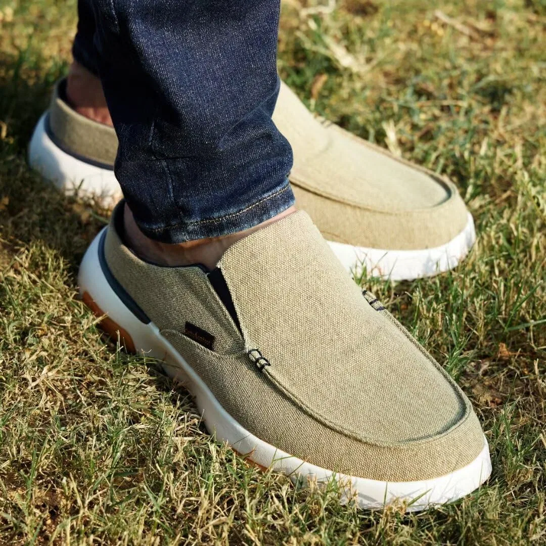 Лоферы ортопедические OrthoComfoot Khaki — фото 3