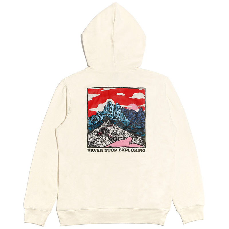 

Толстовка мужская молочно-белая The North Face, слоновая кость
