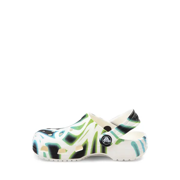 

Сабо Crocs Classic Glow-In-The-Dark Swirl Clog, цвет Multicolor