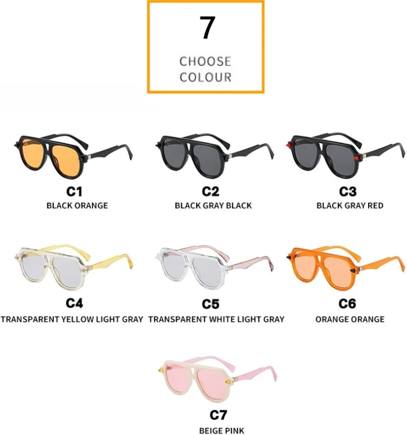 

Солнцезащитные очки с защитой от УФ-излучения UV400 | Легкая оправа | Для женщин и мужчин | Для занятий спортом на открытом воздухе и вождения DSVIGF, Black Black