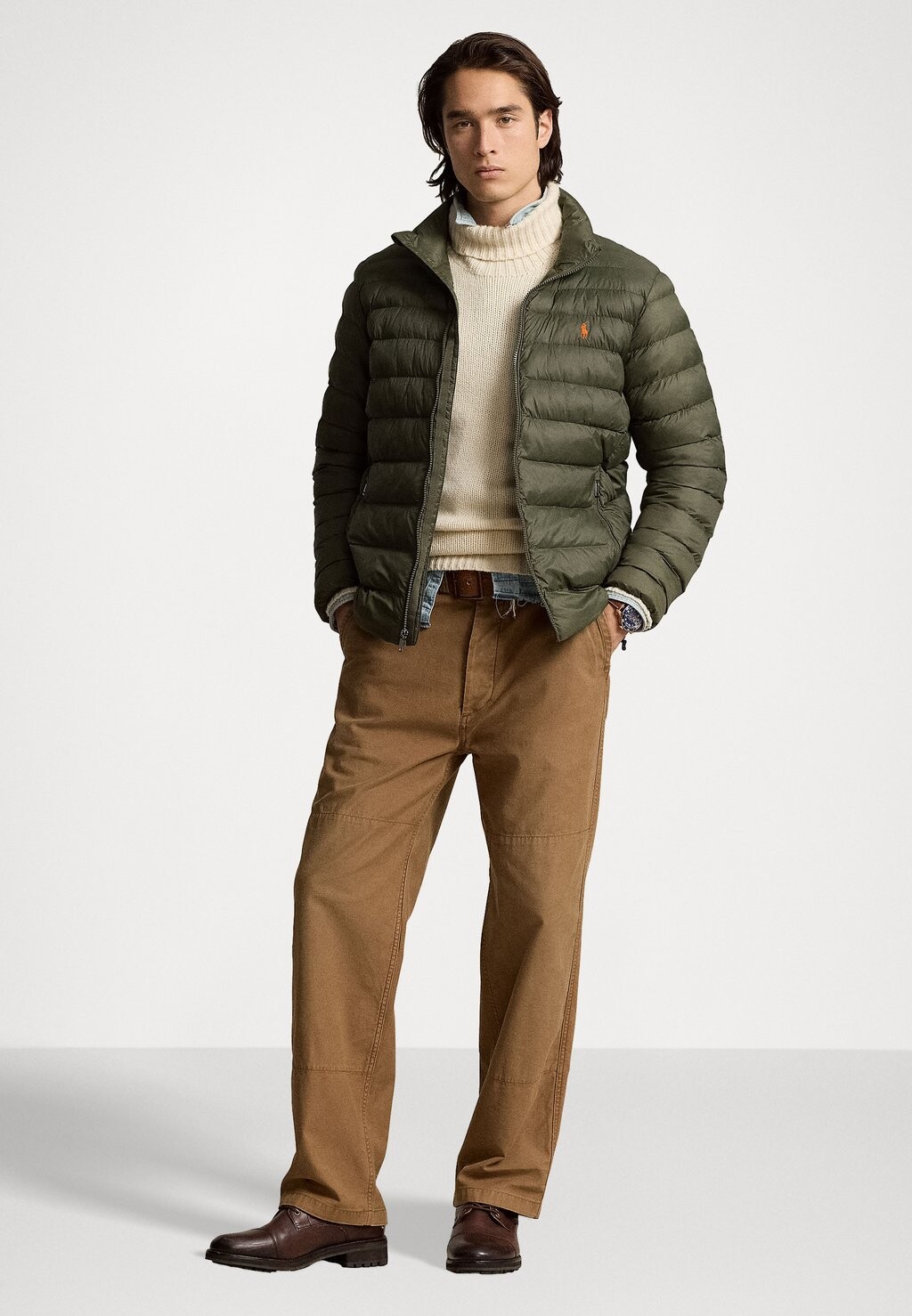 

Зимняя куртка TERRA INSULATED BOMBER Ralph Lauren, темно-зеленый