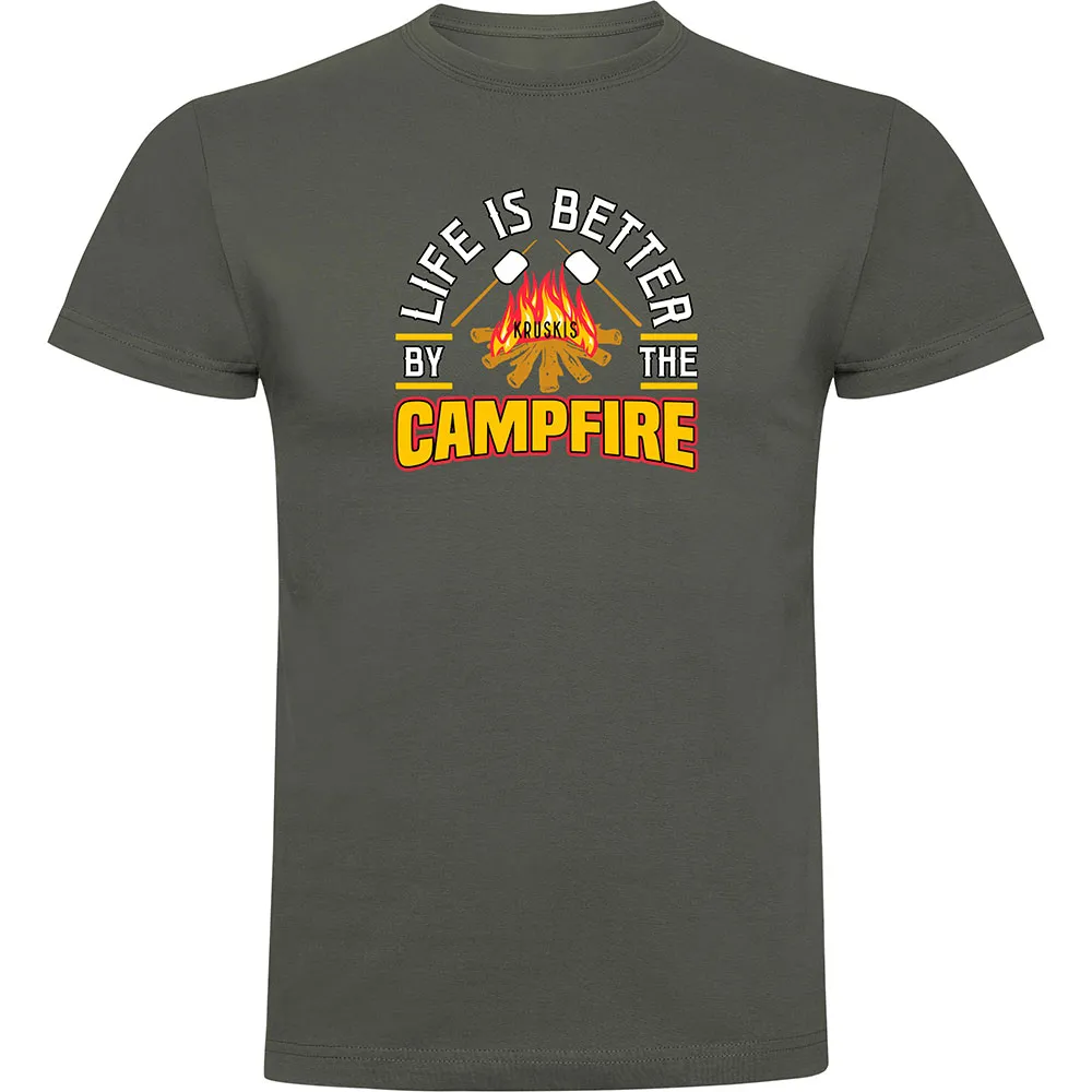 

Футболка с коротким рукавом Kruskis Better By The Campfire, зеленый