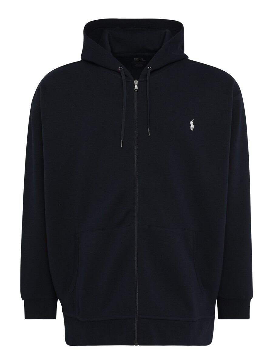Худи Polo Ralph Lauren Big & Tall Zip-Up Hoodie, темно-синий