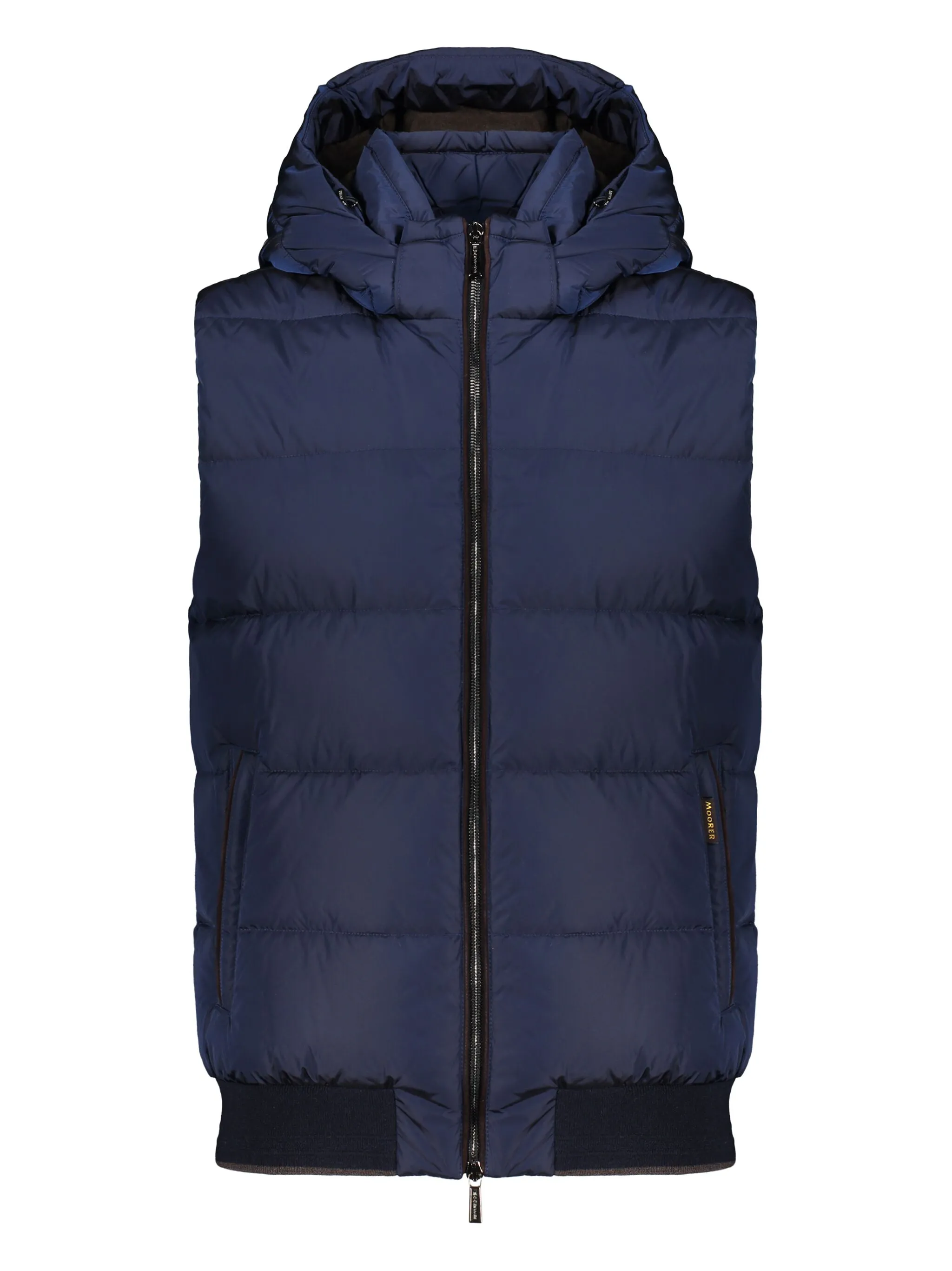 

Дутый жилет Atan-amc с капюшоном Moorer, синий