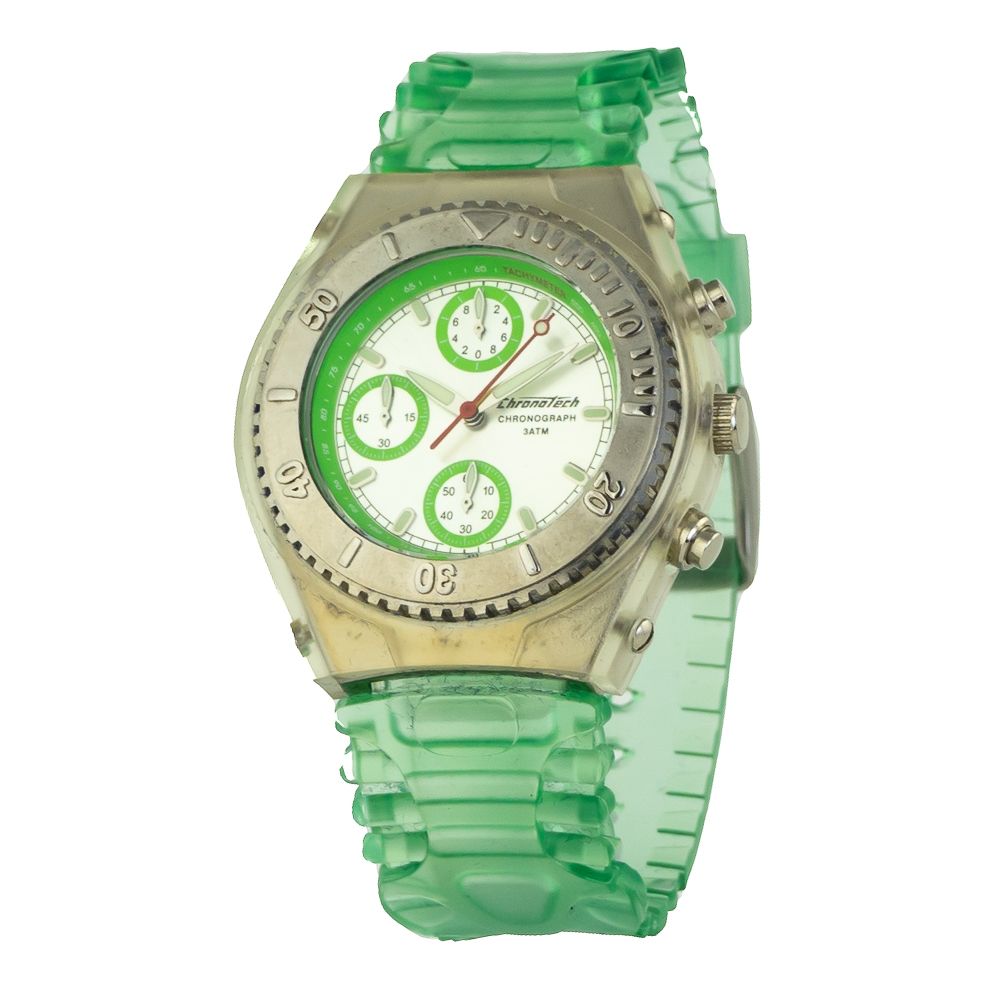 

Часы Chronotech RubberWatch, зеленый