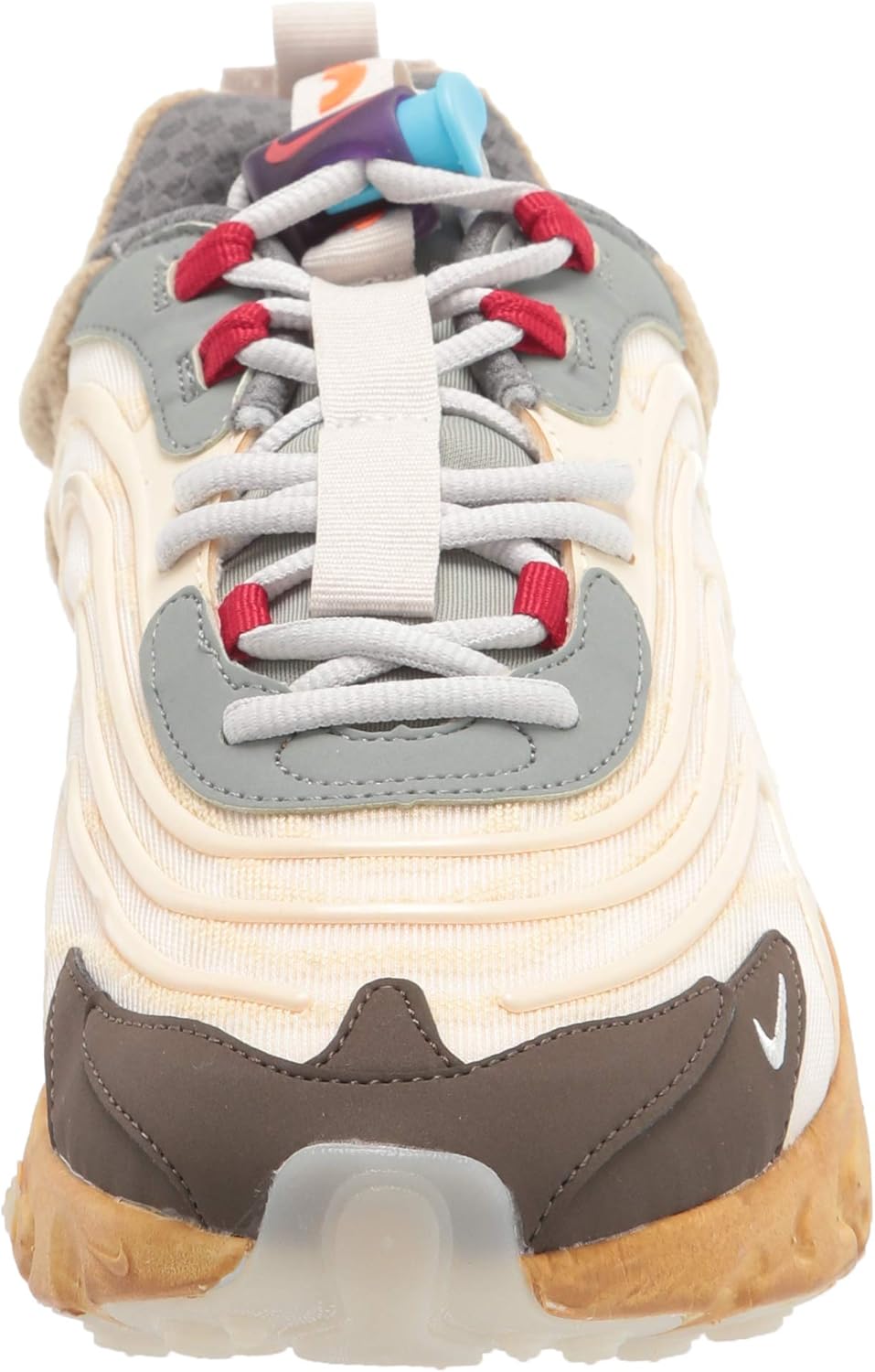 Мужские кроссовки Nike Air Max 270 Cactus Trails, кремовые/морские звезды/ореховые, синтетические, размер, Cream/Starfish/Hazel — фото 2