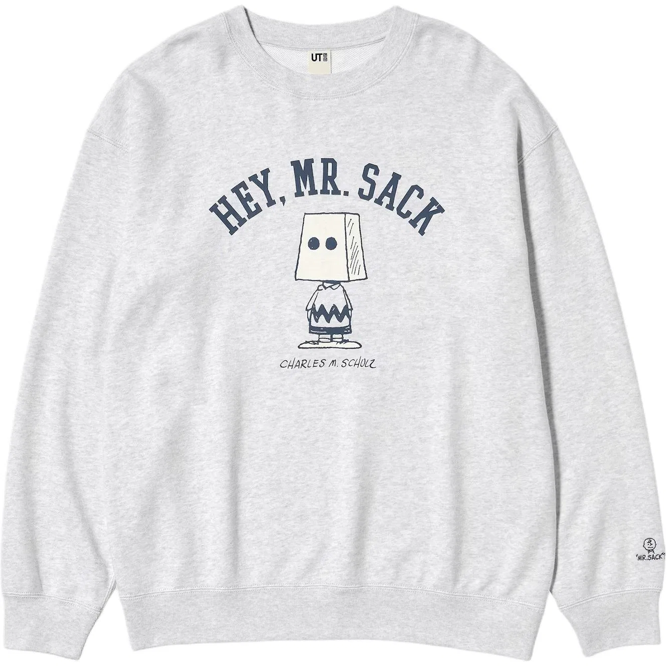 Свитшот унисекс x PEANUTS, FW25 UNIQLO, Gray