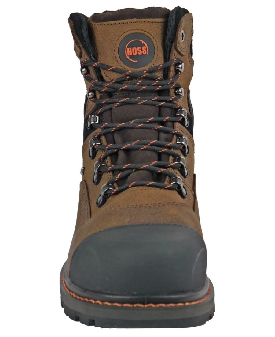 Мужские рабочие ботинки Range 6 дюймов с композитным носком Hoss Boot Company, коричневый — фото 4