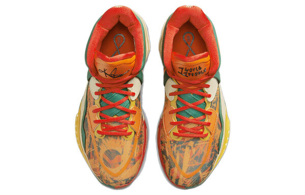 Кроссовки Nike Kyrie Infinity One World One People EP Kyrie Irving 8 Orange Green Version 'Orange Green', оранжевый — фото 4