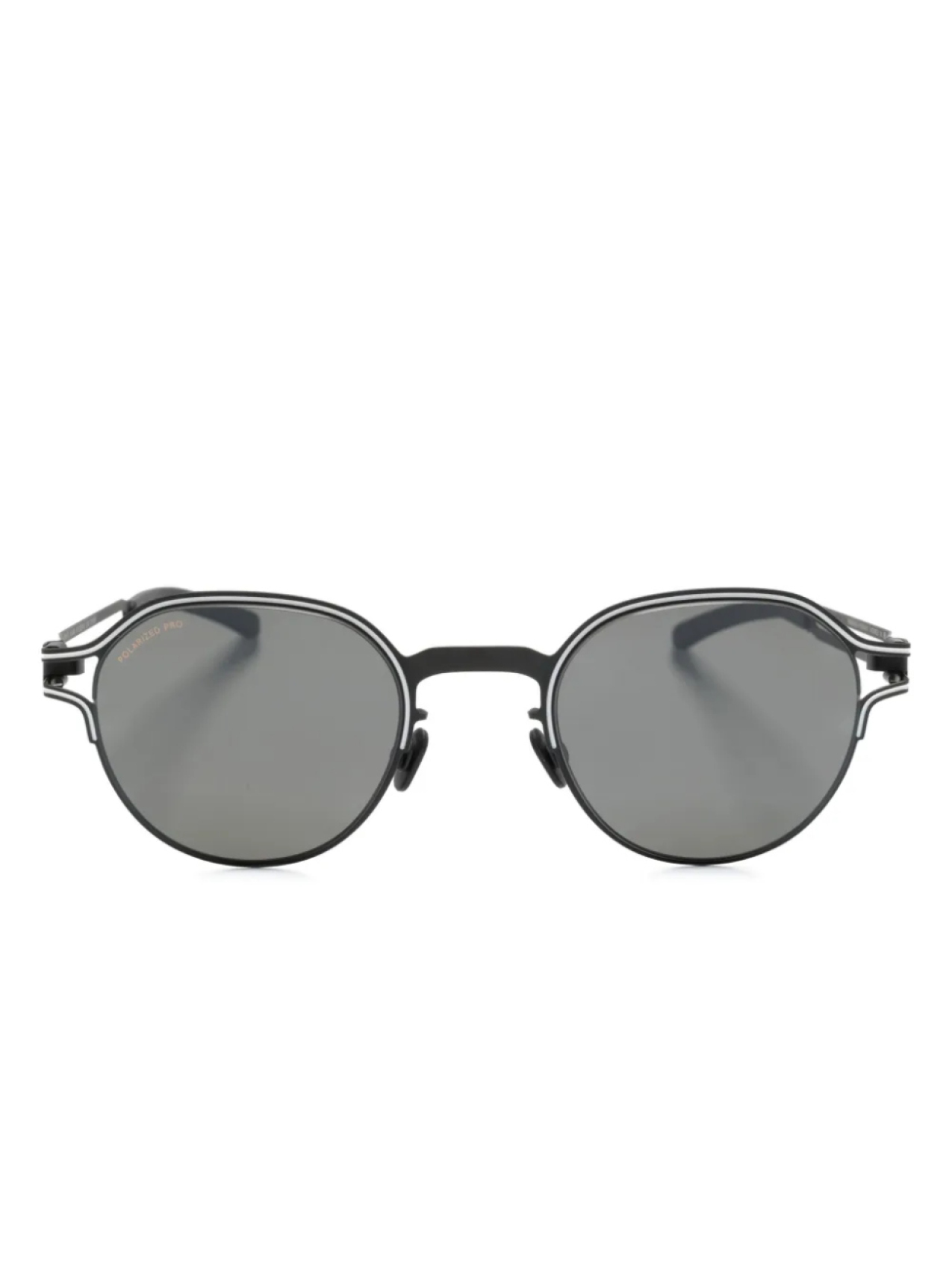 

Mykita солнцезащитные очки в круглой оправе, черный