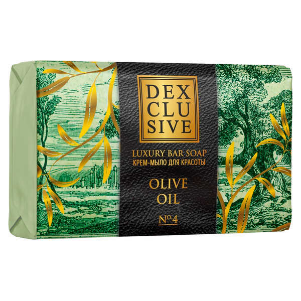 

Кусковое мыло класса люкс, 150 г Dexclusive Olive oil