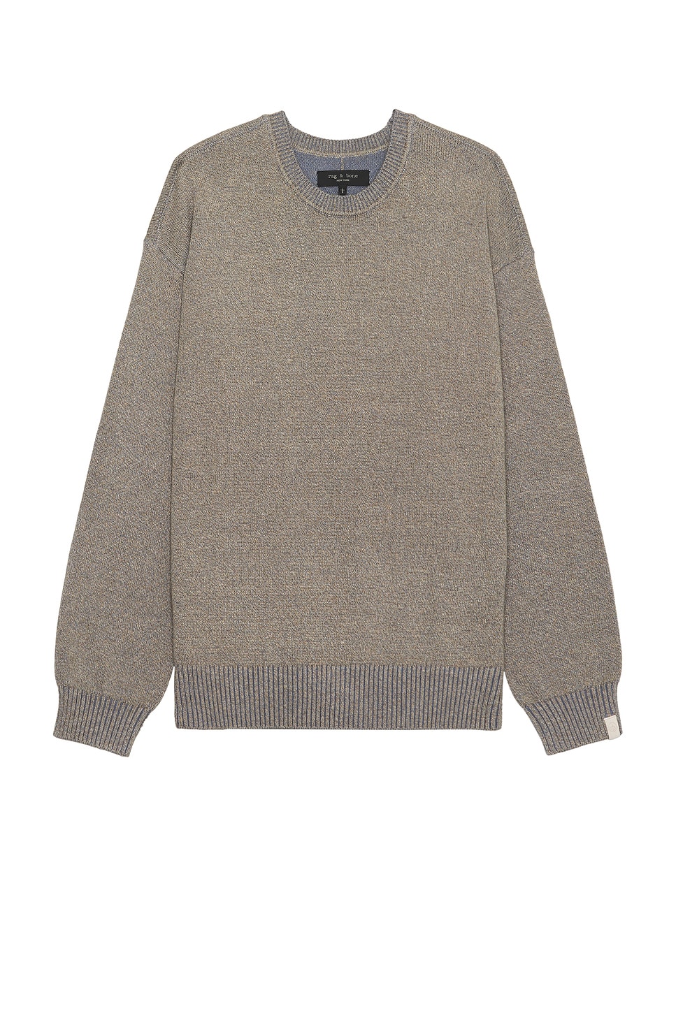 

Свитер Dexter marl с круглым вырезом Rag & Bone, grey multi