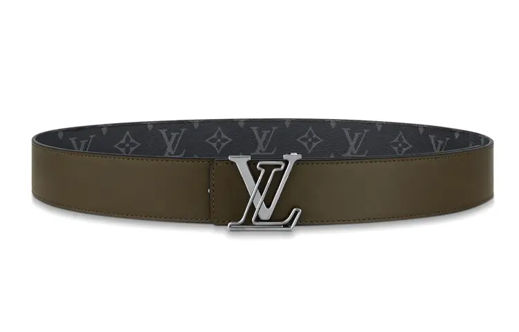 Кожаный ремень унисекс LOUIS VUITTON, В комплекте оригинальная сумка — фото 3