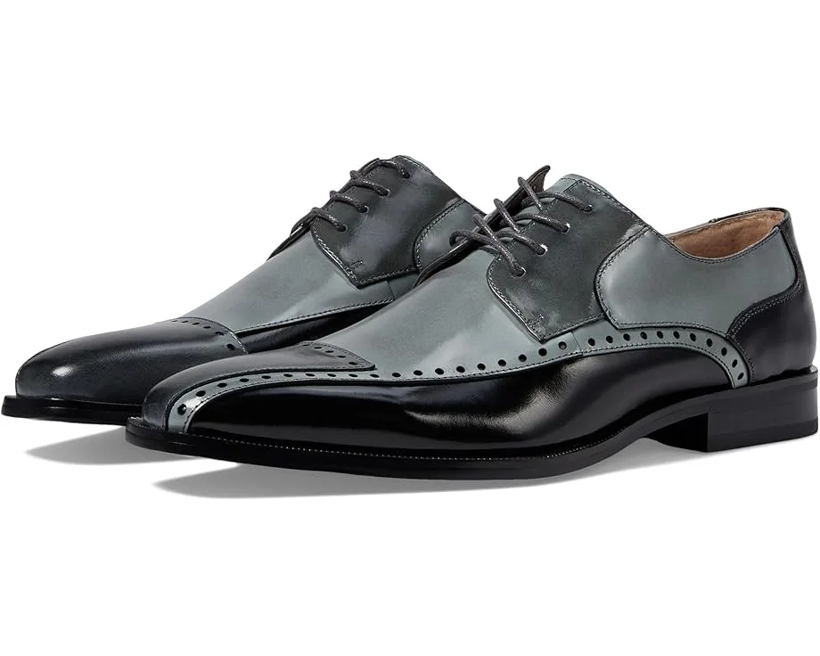 Оксфорды Stacy Adams Plaza Cap Toe Oxford, Black/Gray