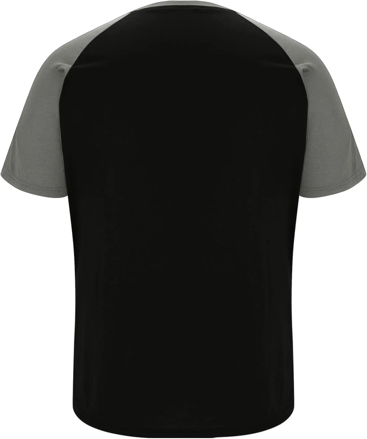 Мужская футболка Casual Slim Fit с коротким рукавом Raglan и цветным блоком — фото 3