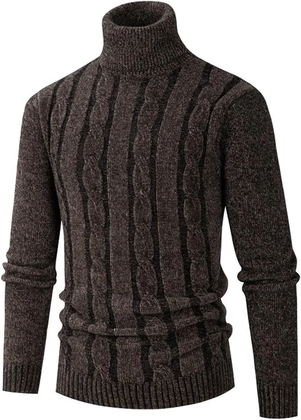 

Мужской свитер-водолазка Casual Slim Fit Dovford