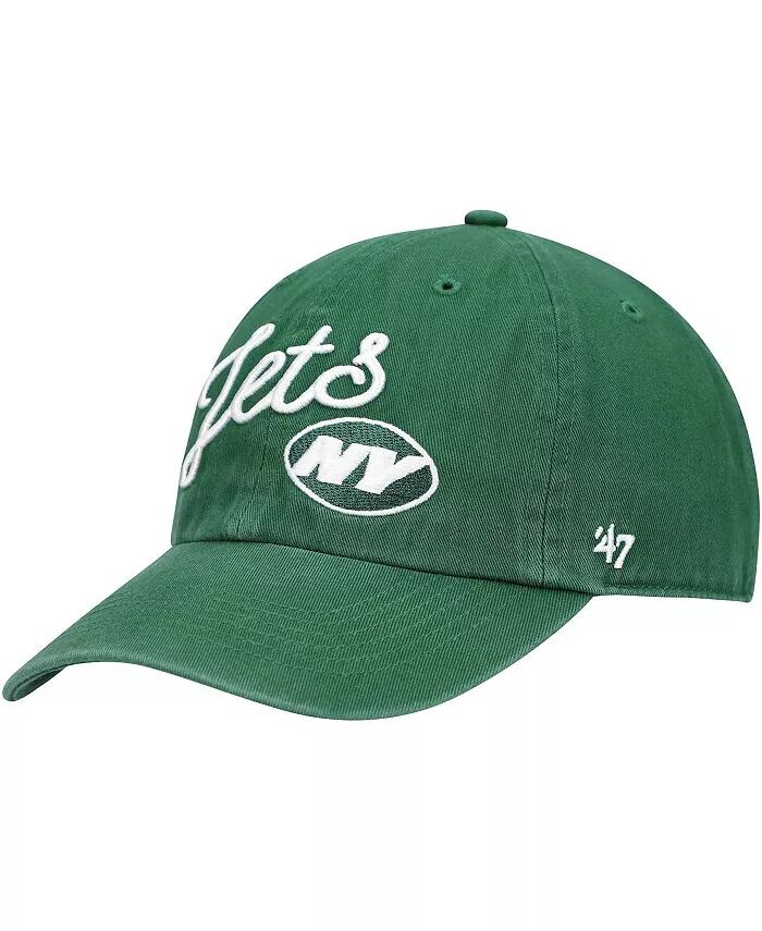 

Женская зеленая кепка New York Jets Millie Clean Up '47 года с регулируемой посадкой '47 Brand