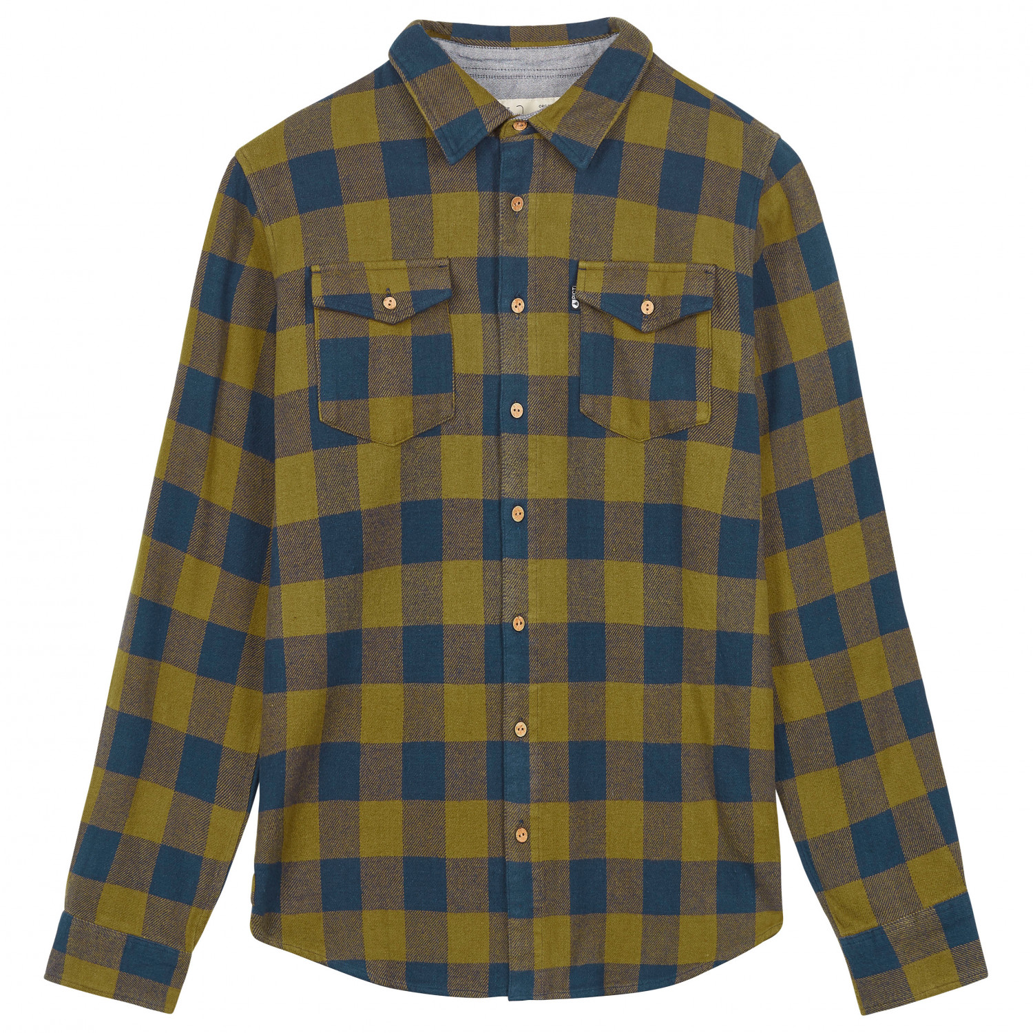 

Рубашка Picture Hillsboro Shirt, цвет Dark Blue/Army Green