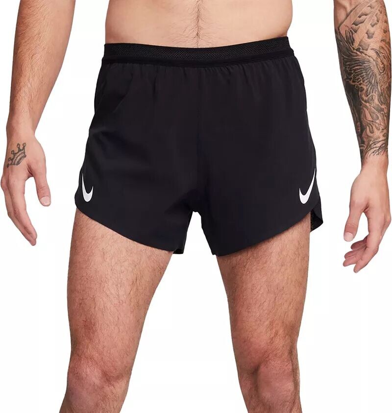

Мужские шорты с короткой подкладкой Nike Dri-FIT ADV AeroSwift 4 дюйма, черный