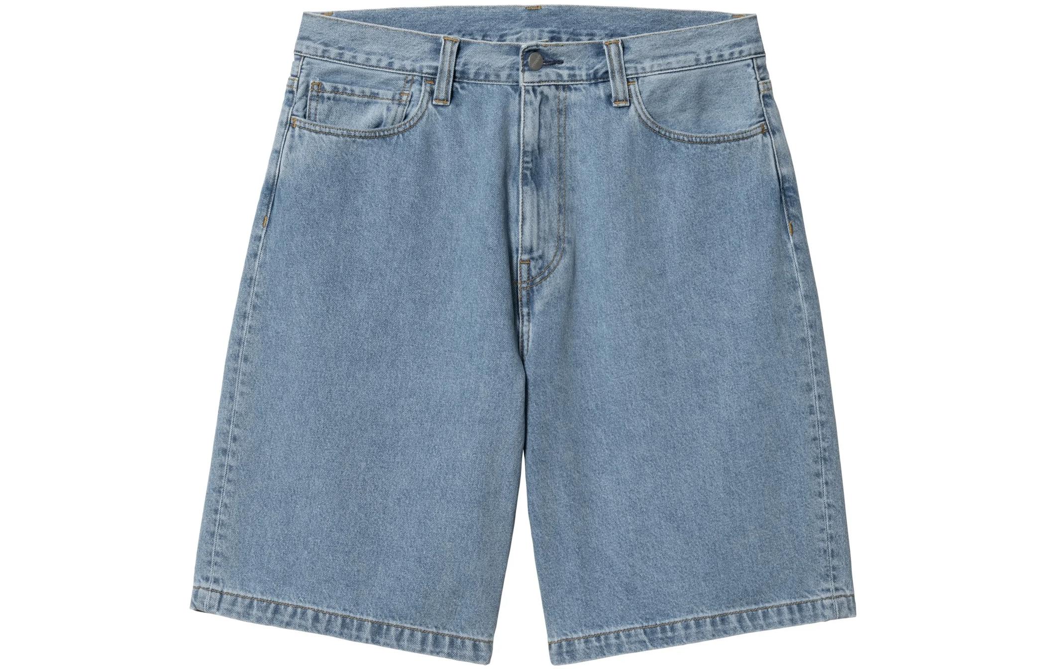 

Джинсовые шорты с логотипом Carhartt Wip, синий