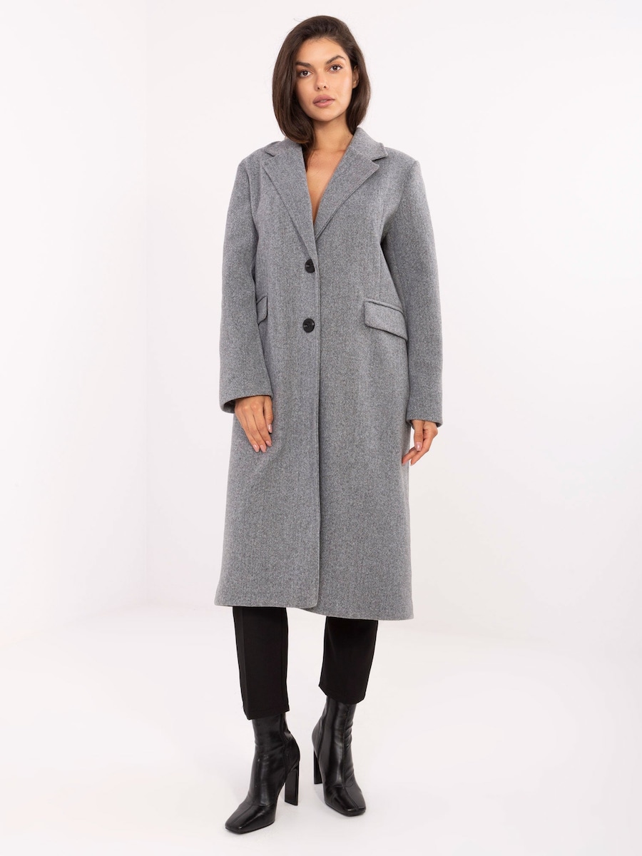 

Пальто межсезонное Madnezz House 80320.65, темно-серый