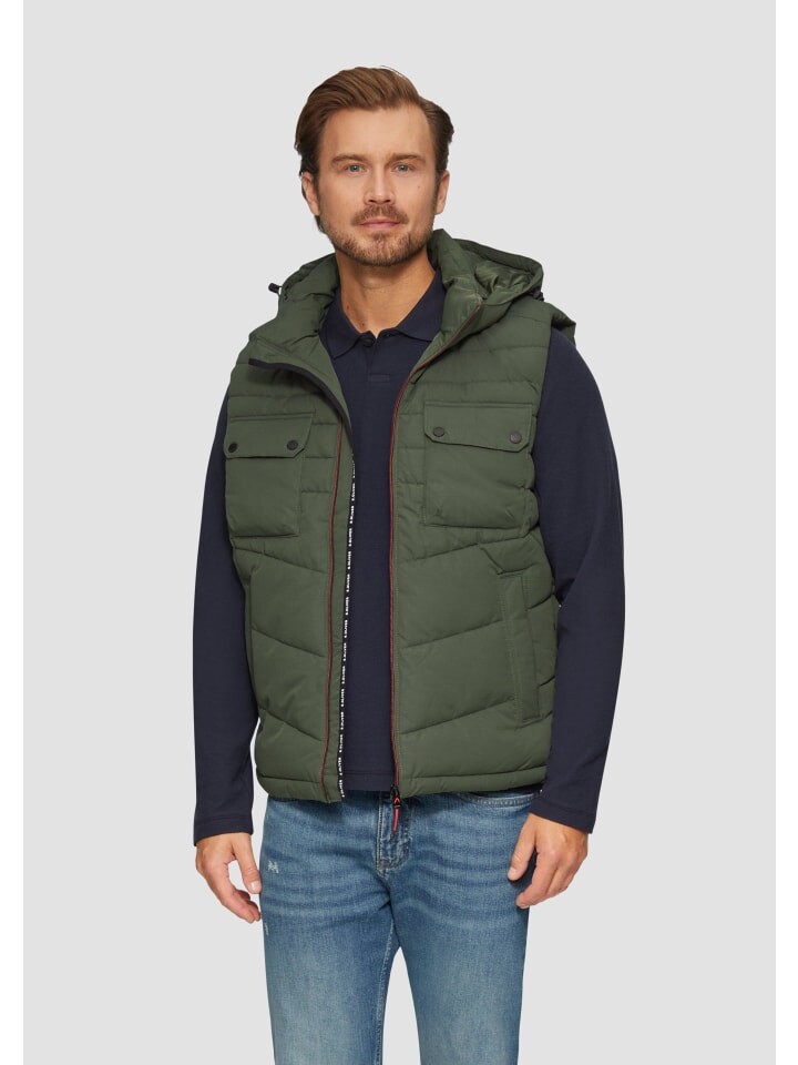 

Спортивный жилет sOliver Outdoor ärmellos, оливковый