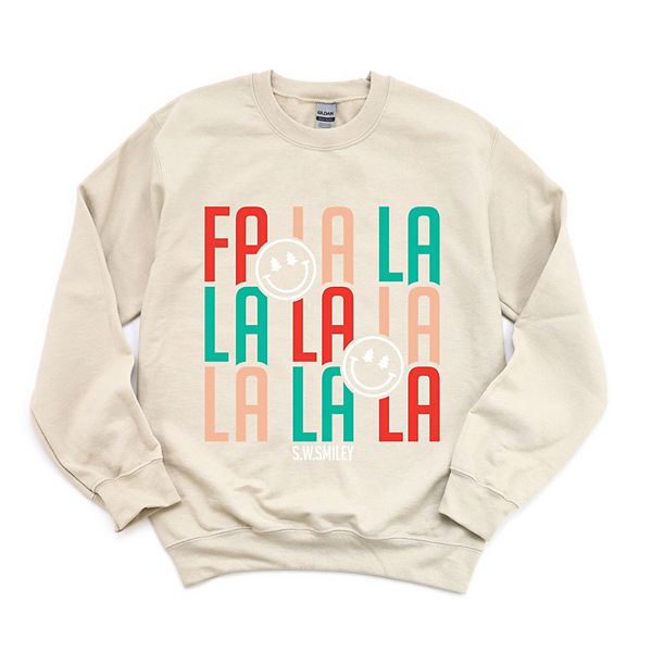 

SWSmiley fa la la - женский свитшот Simply Sage Market, Dust, Зеленый, SWSmiley fa la la - женский свитшот Simply Sage Market, Dust