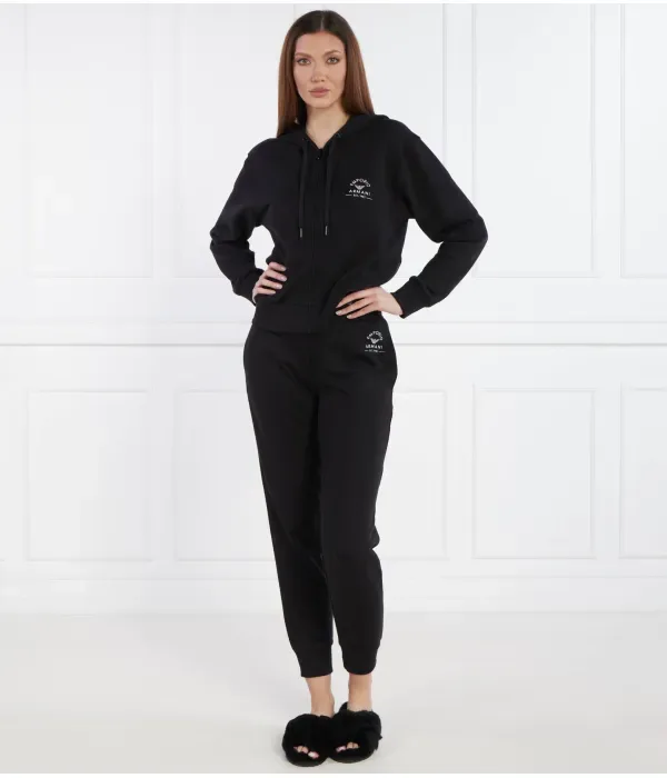 Домашняя одежда. Толстовка. regular fit Emporio Armani, черный — фото 2