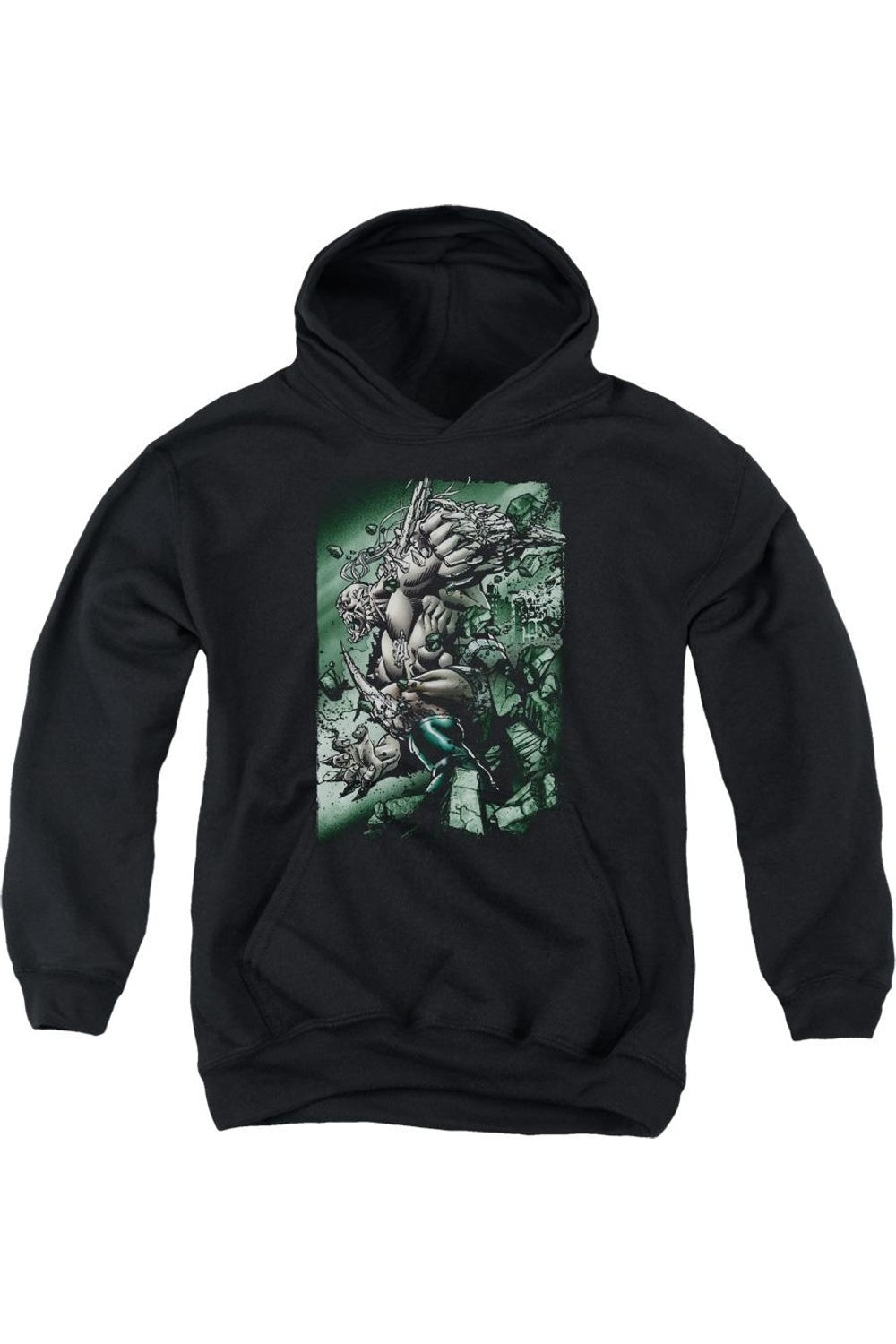 

Толстовка с капюшоном "Superman Doomsday Destruction" для молодежи Gildan, черный