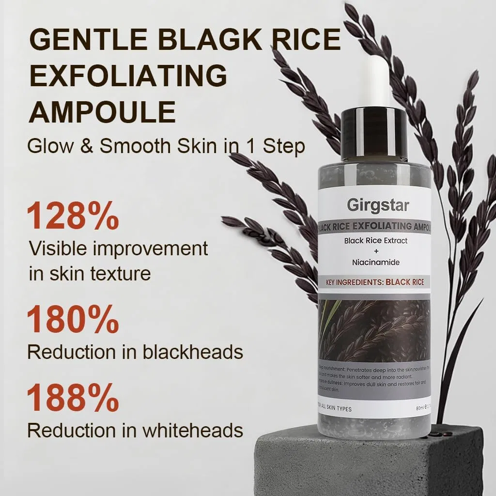 Скраб для лица Black Rice Peeling Ample Girgstar 80 мл — фото 2