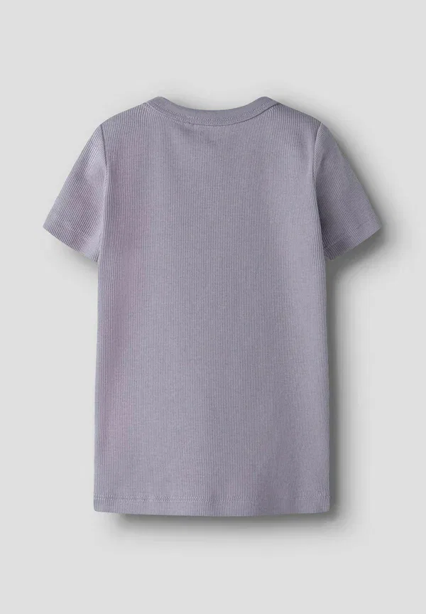 Футболка Name It Nmfnakal ss noos print t-shirt, лавандово-серый — фото 2