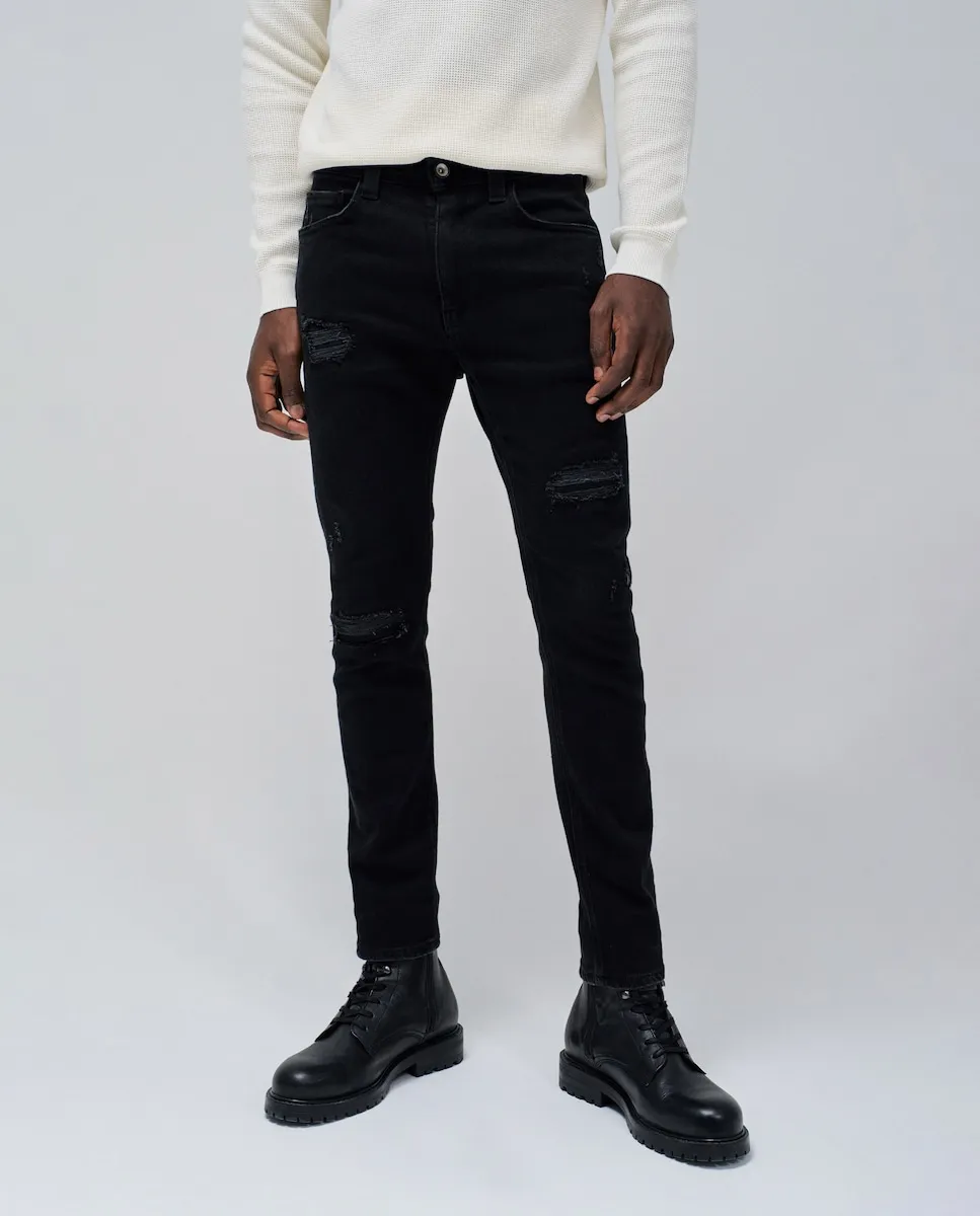 

Мужские джинсы Craftseries узкого кроя Salsa Jeans, черный