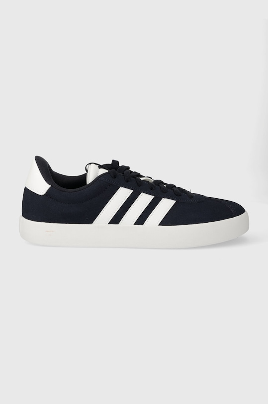 

Замшевые кроссовки Vl Court Adidas, темно-синий
