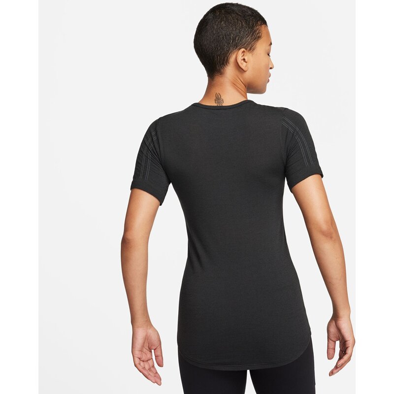 Футболка Swift Wool Dri-Fit Nike, черный — фото 2