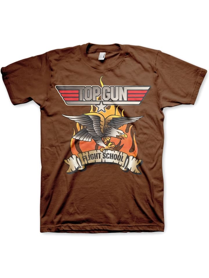 

Футболка TOP GUN, коричневый